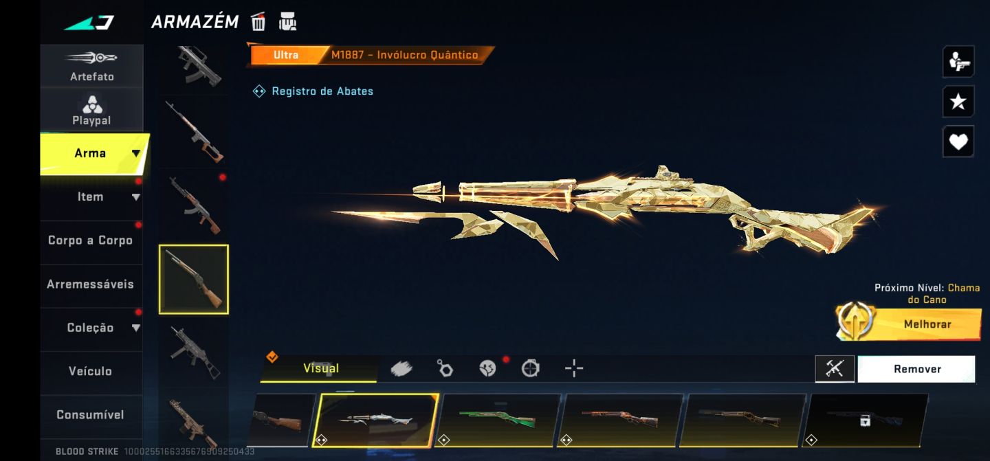 Conta Com Skin RARA P90