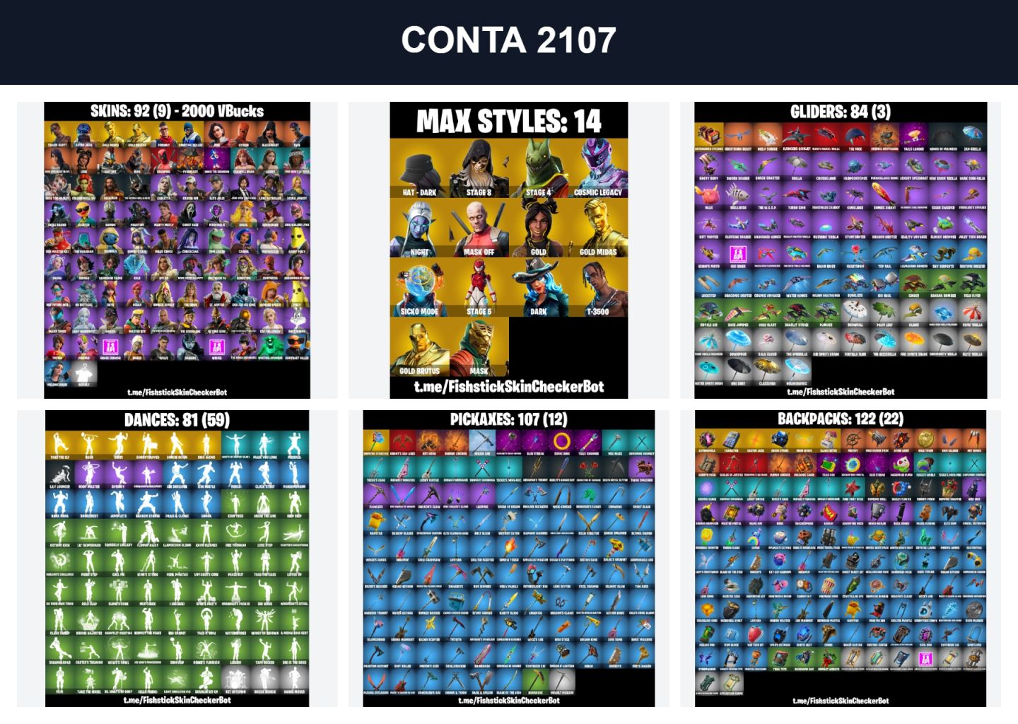FORTNITE CLUBE(NA SUA CONTA), CONTAS SKINS RARAS OG, SALVE MUNDO FUNDADOR E+