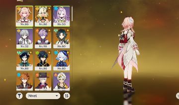 Conta genshin Impact com 17 limitados - SERVER EUROPA