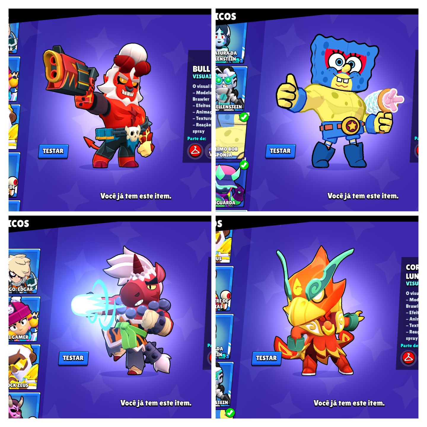 CONTA BRAW 44K | 107 BRAWLERS DESBLOQUEADOS| + DE 320 SKINS E MUITAS EXCLUSIVAS
