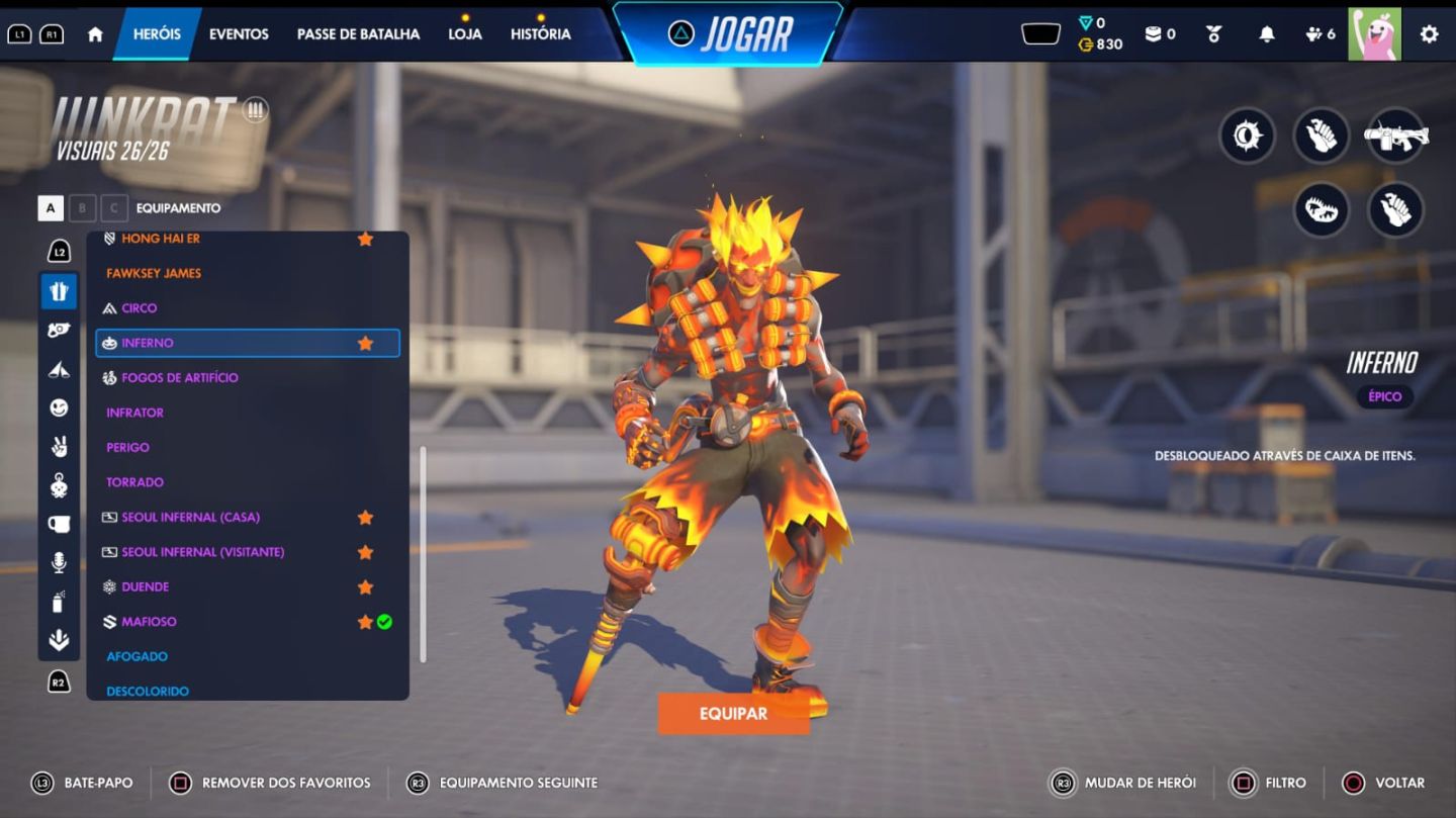 CONTA OVERWATCH 8 ANOS (2018-2026) / MERCY ROSADOURADA, DVA NANOCOLA E OUTROS