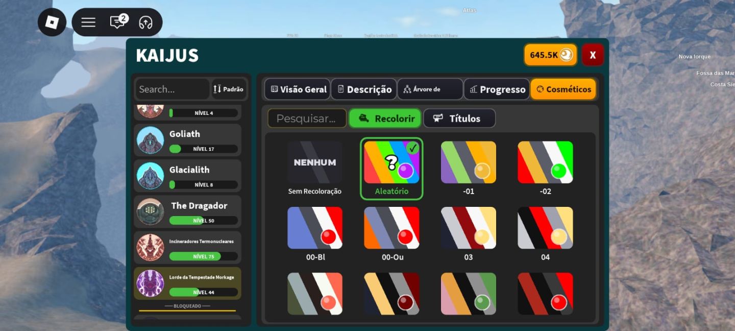 KAIJU UNIVERSE CONTA COMPLETA + TODAS AS GAMEPASSES | FULL GAMEPASS