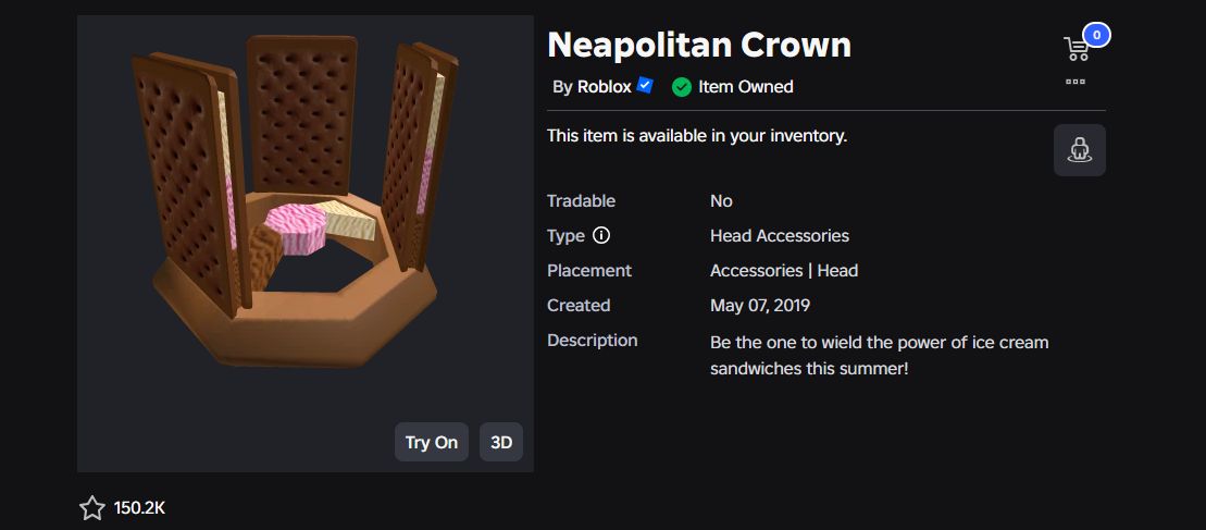 CONTA ROBLOX ANTIGA 2017 NEAPOLITAN + PUMPKIN FEDORA 180 OFFSALES [UNVERIFIED]