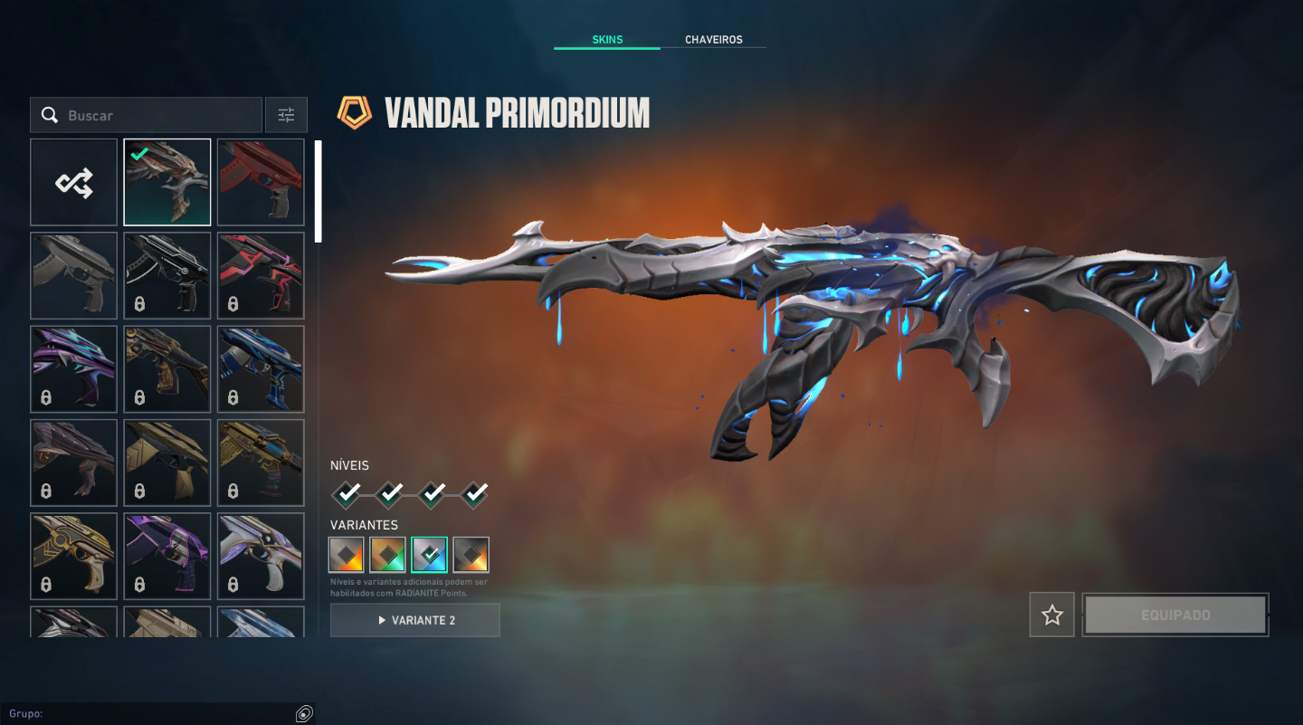 CONTA VALORANT/ ASCENDENTE EPISÓDIO 5 ATO 2/ SKIN VANDAL, PHANTOM, FACA E GHOST