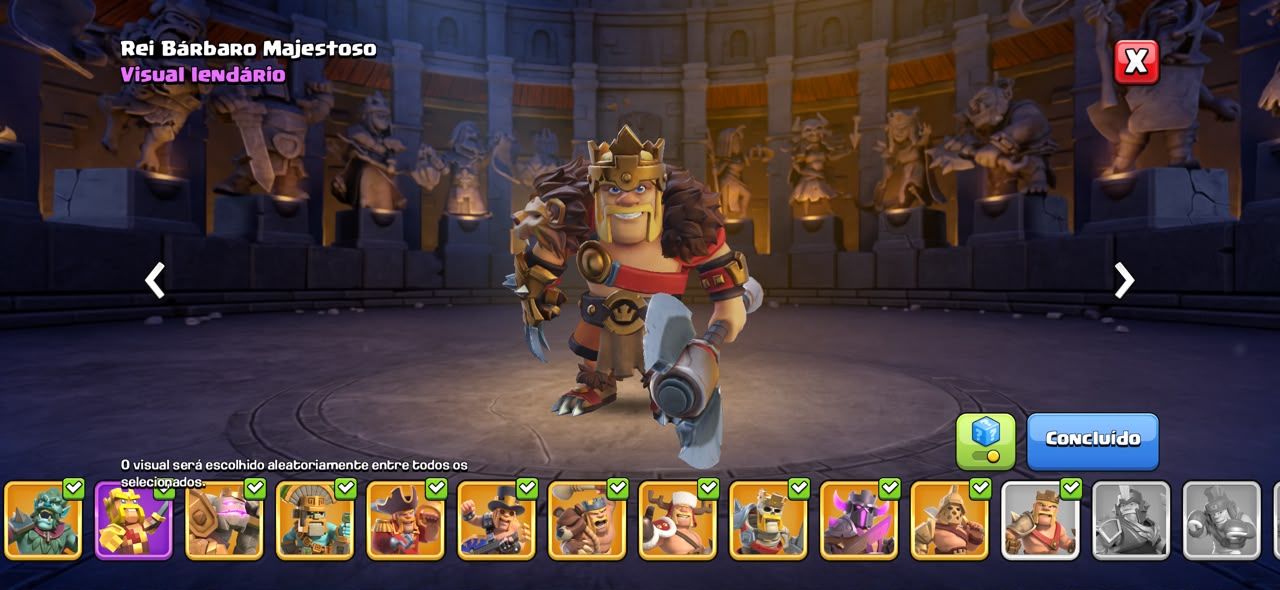 Conta Clash of Clans Cv 18 bem upada com dadosa