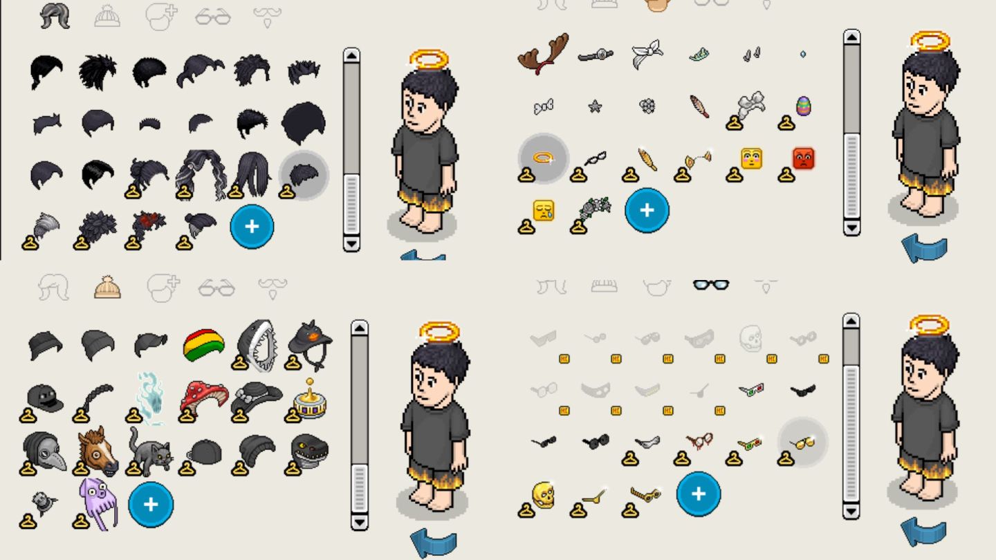 CONTA HABBO COM VISUS RAROS