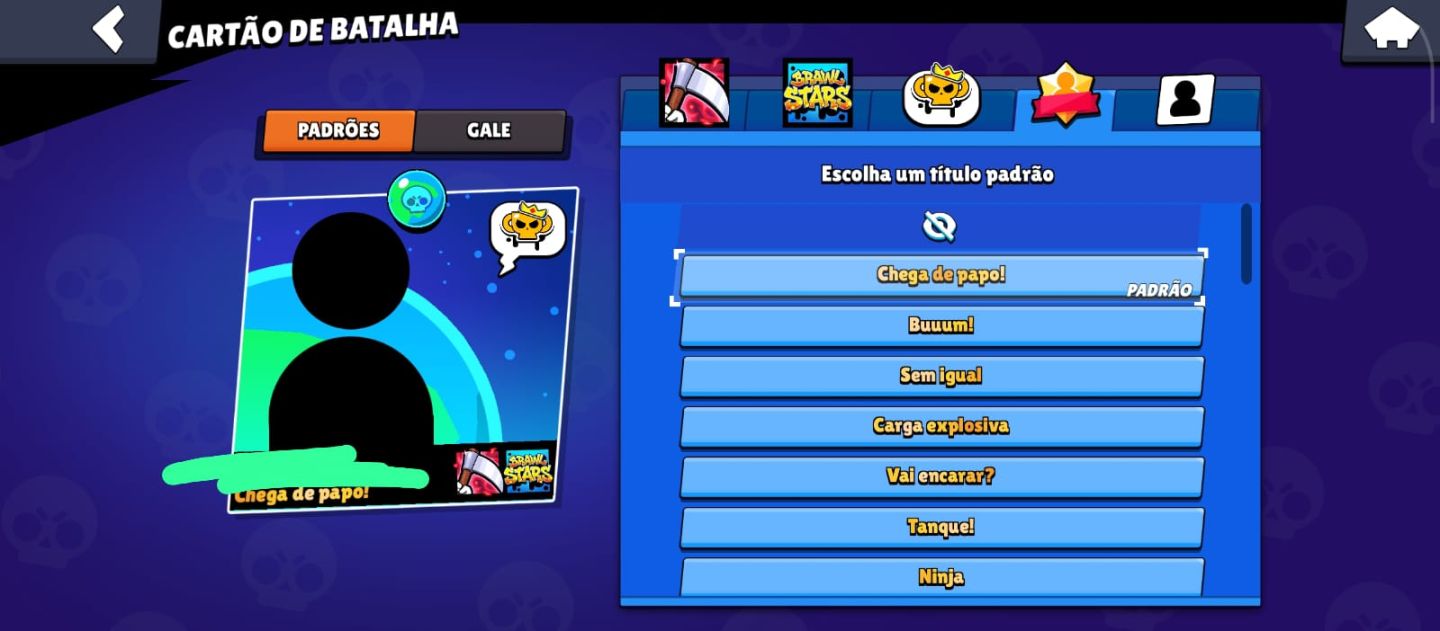 Vende se conta de Brawl Stars, bem gemada, com várias skins, mais de 10 passes.