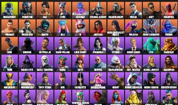 CONTA FORTNITE - 137 SKINS | PODE ALTERAR E-MAIL| Storm, ArianaGrande, LaraCroft