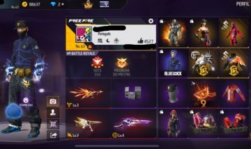 CONTA DE FREE FIRE TOP | COM 2 PASSE GELO DE PRE-VENDA 3 EVO E MUITO MAIS |