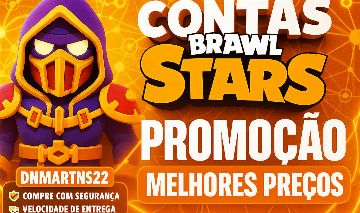 CONTAS BRAWL STARS | FULL ACESSO | MITICOS E LENDARIOS | MELHOR PREÇO