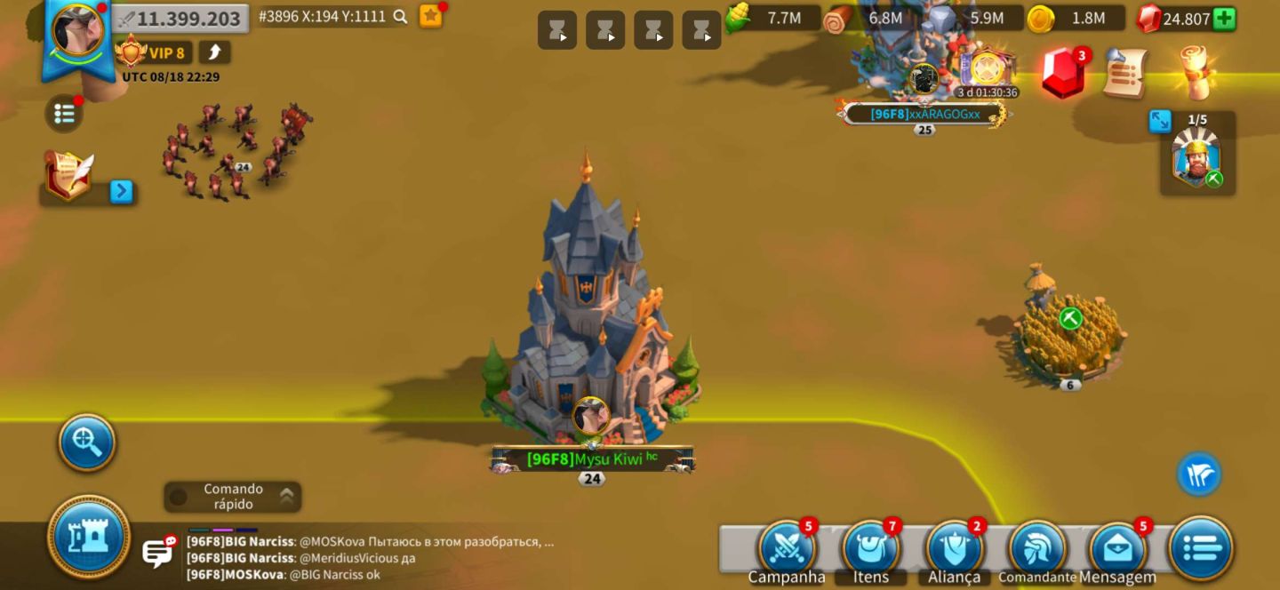 RoK 11.4M | 24.8k GEMAS | 114 Esculturas L. | CH 24 | +480k T4 + Acelerações