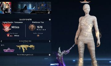 Excelente Conta Blood strike/ Mitico, nivel 50 com várias skins e itens.