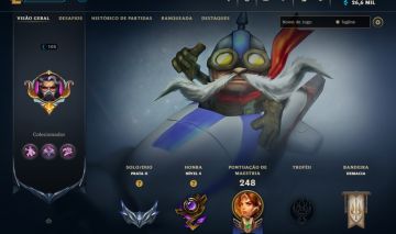 Conta LoL e Valorant