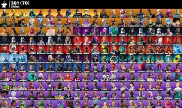 Conta de Fortnite/Epic games com Renegade e kratos, epic com 312 jogos