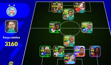 Conta efootball braba e com bons jogadores