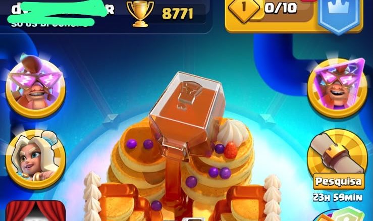 Conta de Clash Royale (arena 22)