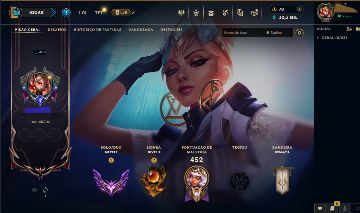 Conta lol mestre main qiyana 800pdl