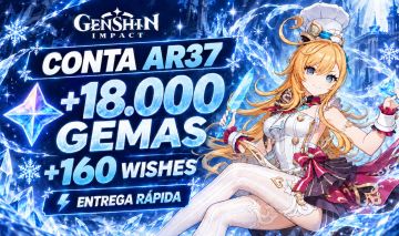 Genshin Impact AR37 | 18K+ Primogemas | 160+ Pulls | Europa | Not Rolled
