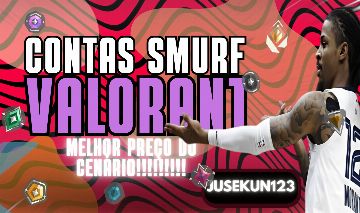 MELHORES CONTAS SMURF VALORANT | EMAIL PERMA | UPADO MANUALMENTE | LEIA A DESC
