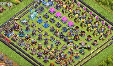 TH 18 de Clash Of Clans Maximizada