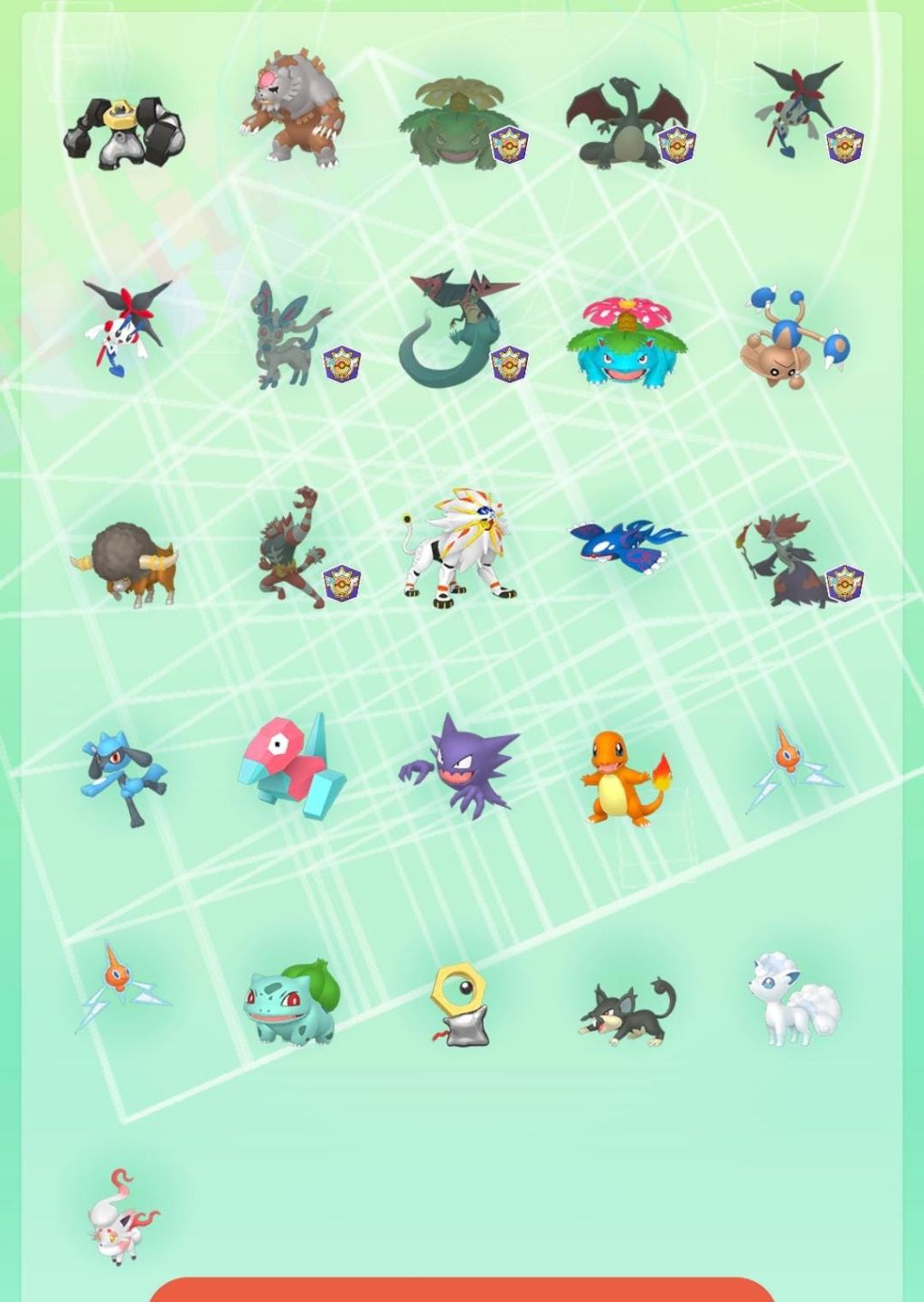 Pokemons shiny e não shinys para completar sua coleção!