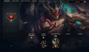 UNRANKED | HAND-LEVEL | RANKED-READY | DARIUS REINOS MECH [AUTO-ENTREGA]