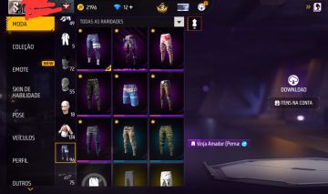 Conta de free Fire barata, Lv 61.