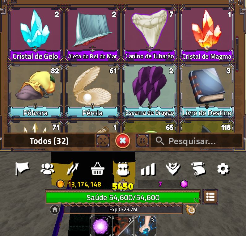 CONTA KING LEGACY | LEVEL MÁXIMO