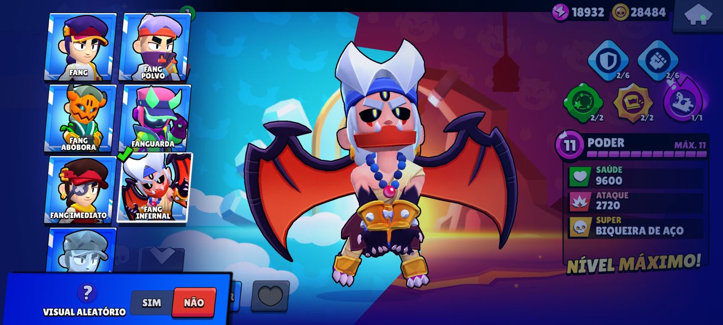 CONTA MONSTRO BRAWL STARS | +87.8K Troféus, Vários Passes Comprados, Passes Rank