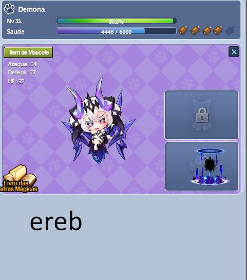 CONTA GRAND CHASE VEIGAS 2KK - ZERO 1KK700 - EREB 1KK300 - DIO 1KK - LUPUS 1KK..