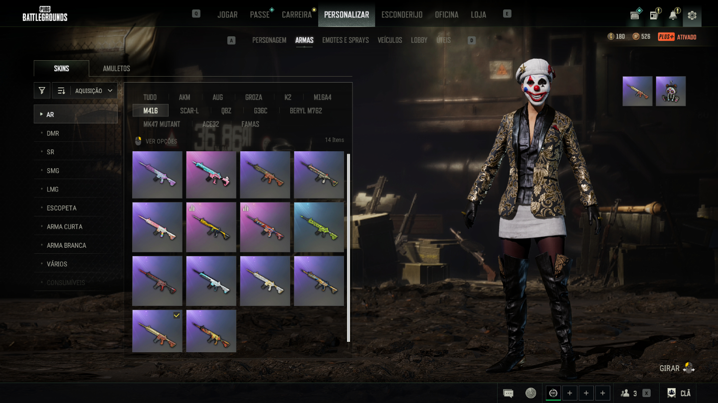 CONTA PUBG RARA E VALORIZADA +4.000 HORAS|+R$5.000 INVESTIDOS |SEM BAN|