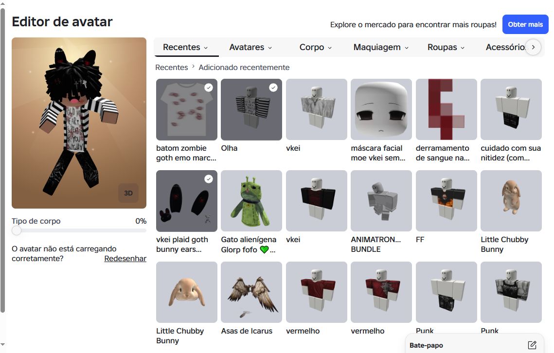 CONTA DE ROBLOX VARIEDADES DE JOGOS