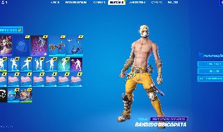 Fortnite com salve o mundo fundador e muitas skins