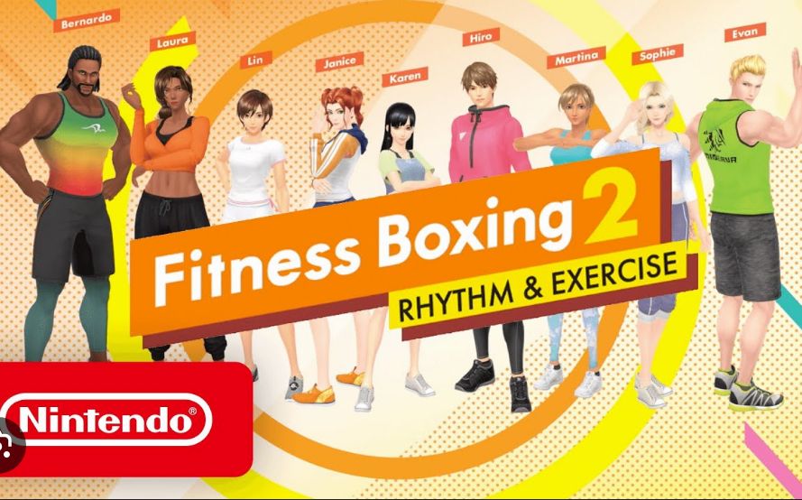 Conta com jogo - Fitness Boxing 2, Nintendo switch 1