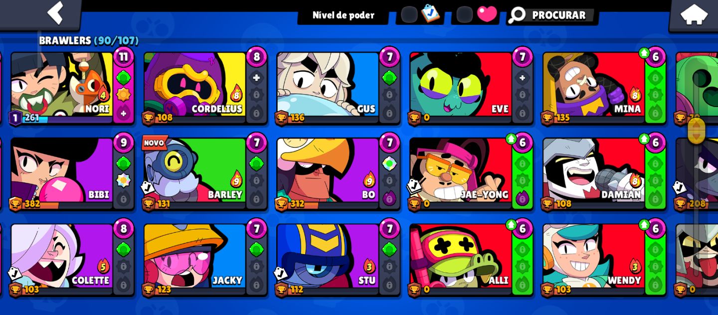Conta de brawl stars 28k de troféus