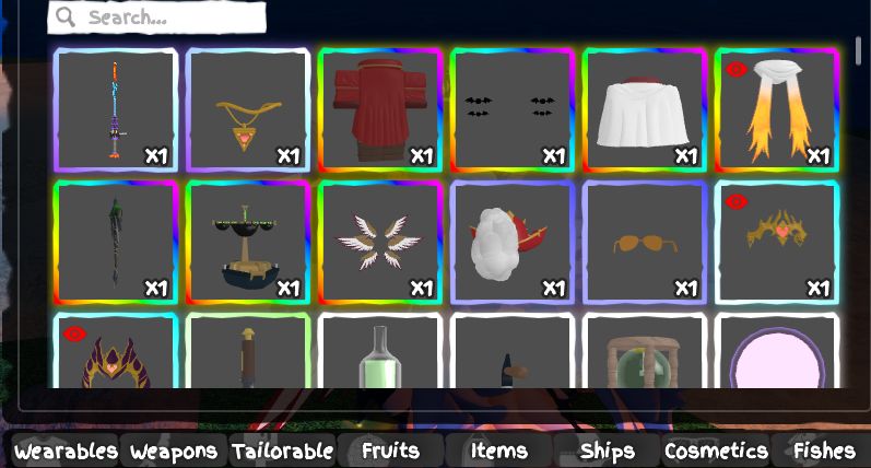 Heavens GPO ITEMS