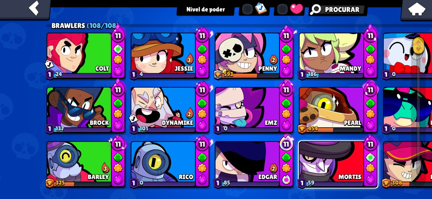 Conta de brawl stars 45k troféus