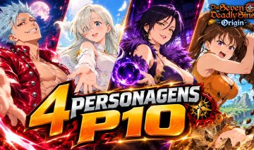 Conta ENDGAME 7Ds Origin. Ban P10 + Merlin P10 + Elizabeth P10