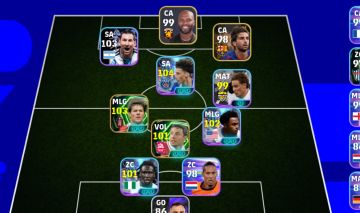 CONTA DE EFOOTBALL BRABA COM XABI ALONSO 105 E NOVO AKLIOUCHE