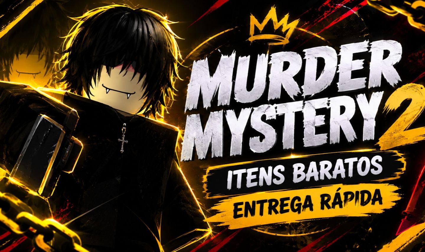 Murder Mystery 2 / MM2 Facas, Armas, Itens e Sets | Roblox (PROMOÇÃO)