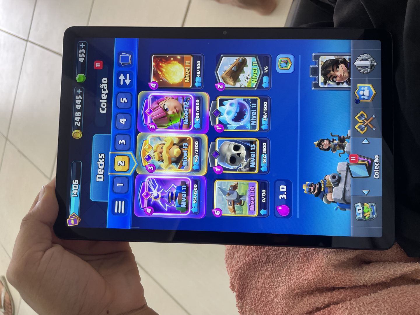 Conta de Clash Royale no preço