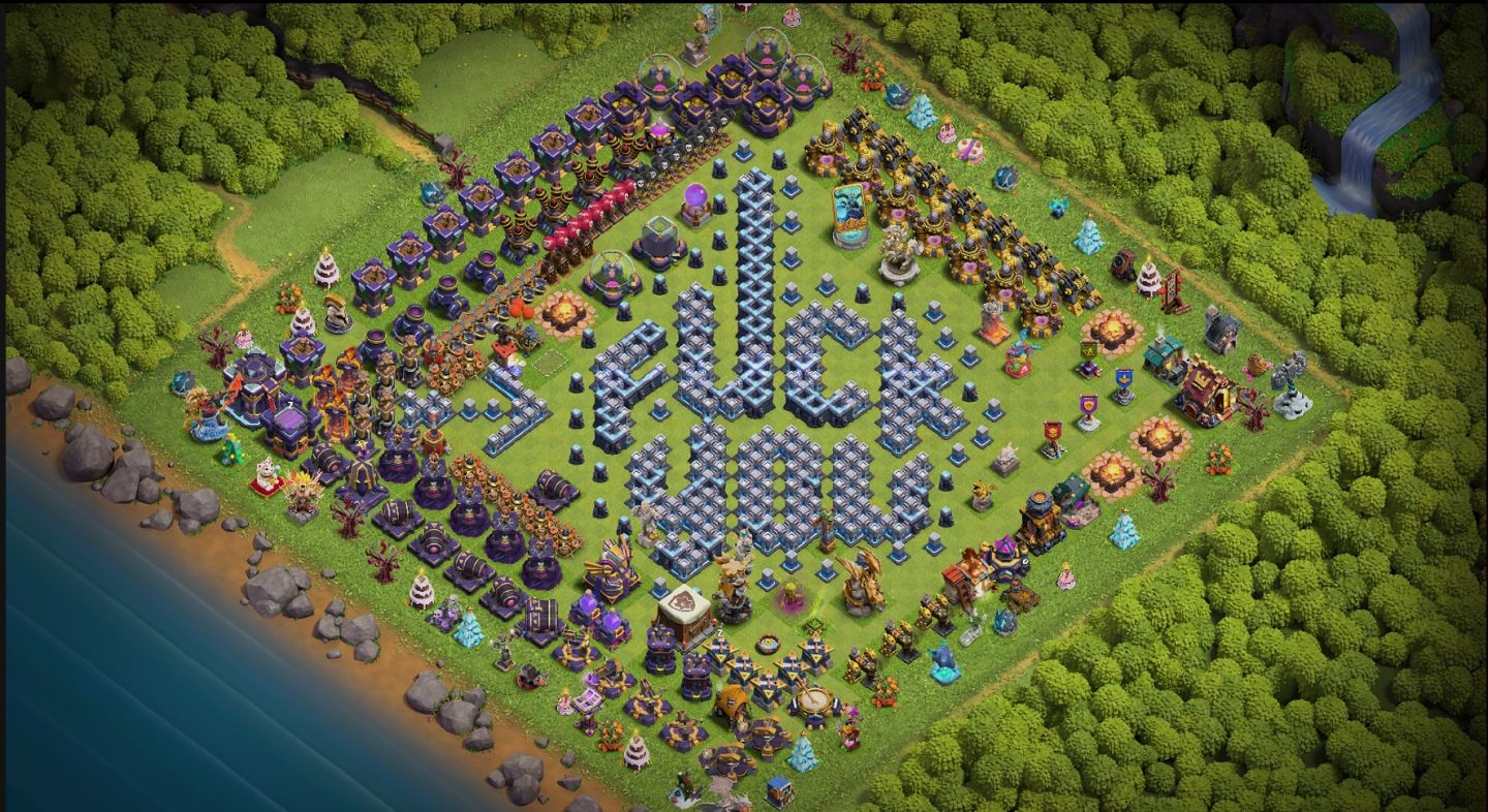 Clash of Clans CV15 (Defesas Full)