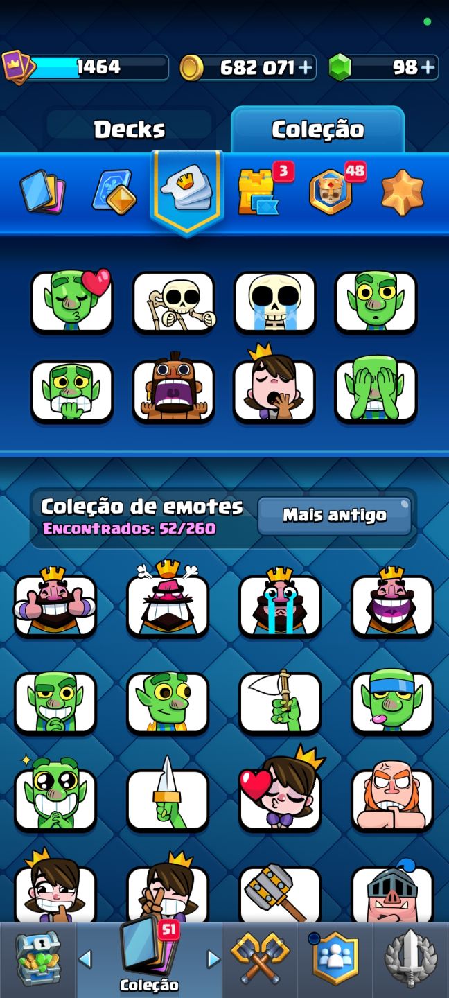 CONTA DE CLASH ROYALE COM 10K DE TROFÉUS