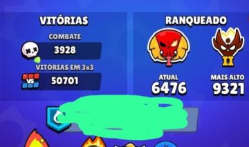 Conta de braw stars todos os brawler,mestres 2 diversas skins ,meteórica 2