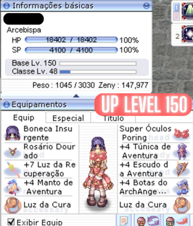 RAGNAROK LATAM - SERVIÇO DE LEVELING 1 AO 250 MELHOR PREÇO (DESCONTO)