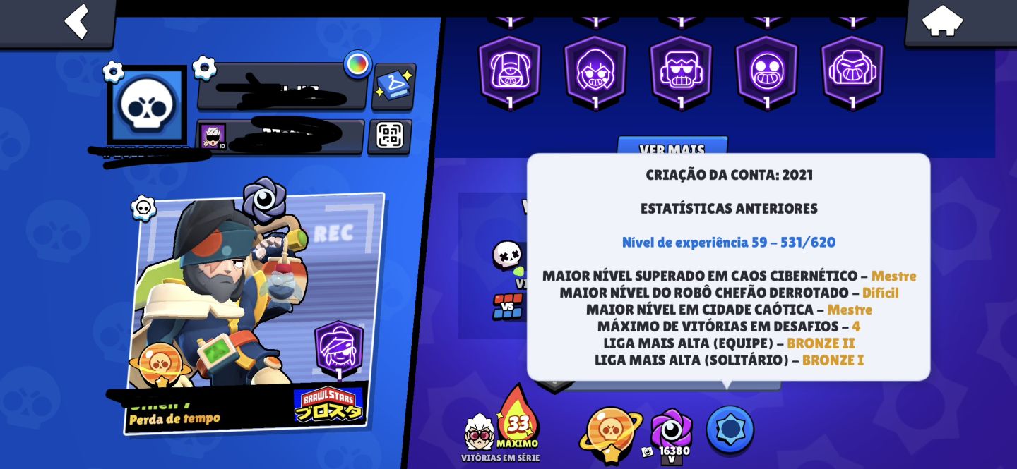 A melhor conta Supercell ID, ambas full a mais completa para você