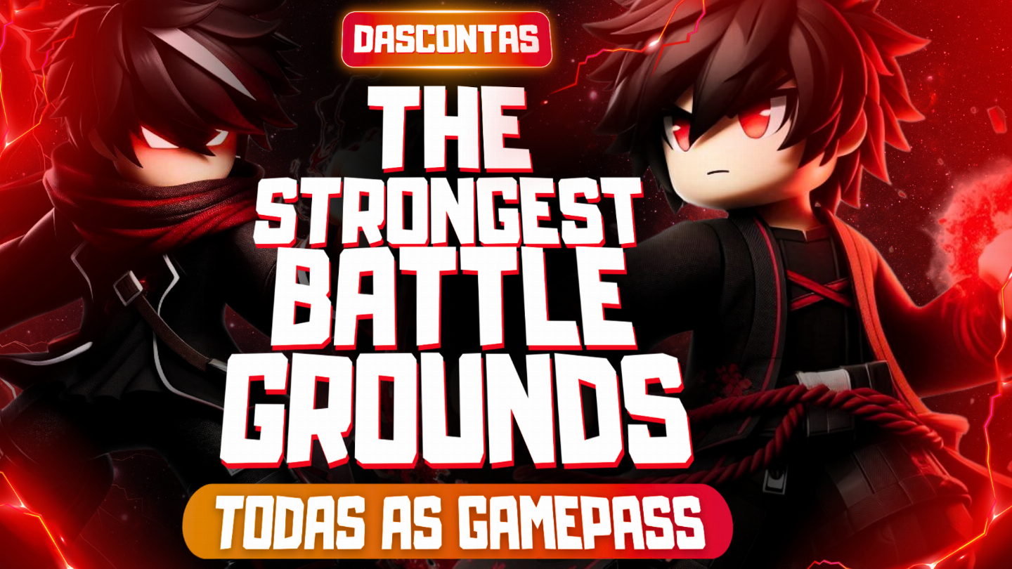 THE STRONGEST BATTLEGROUNDS/TODAS AS GAMEPASS PROMOÇÃO LIMITADA