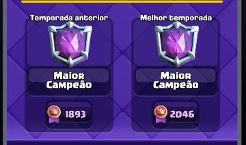 CONTA DE CLASH ROYALE - MAIOR CAMPEÃO
