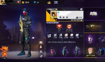 Conta free fire level 60