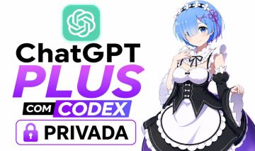 ChatGPT 6 Plus com CODEX 30 Dias |Privada Exclusiva| Envio Rápido